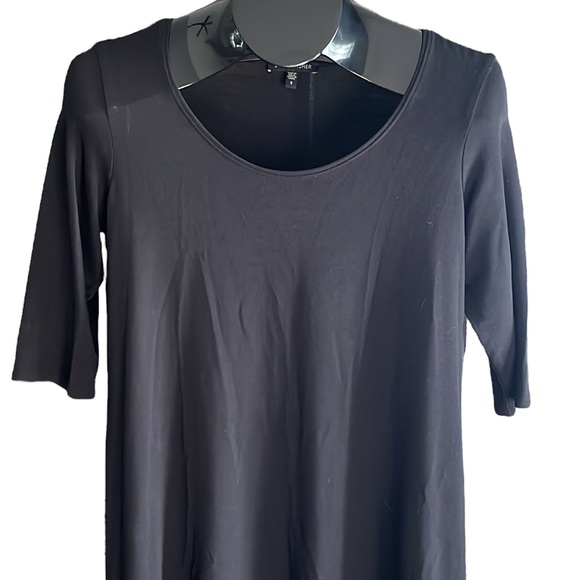 Eileen Fisher short sleeve tunic top - Picture 6 of 6